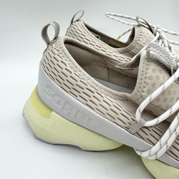 Sorel Kinetic Impact Lace Up Athletic Sneakers in Dark Stone/Moon Stone Beige 10 - Picture 4 of 12